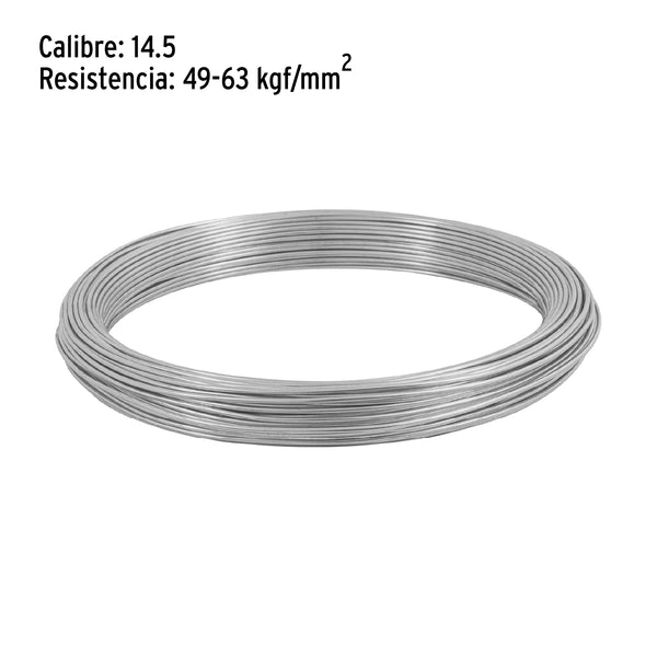 TRUPER Alambre Galvanizado Calibre 14.5