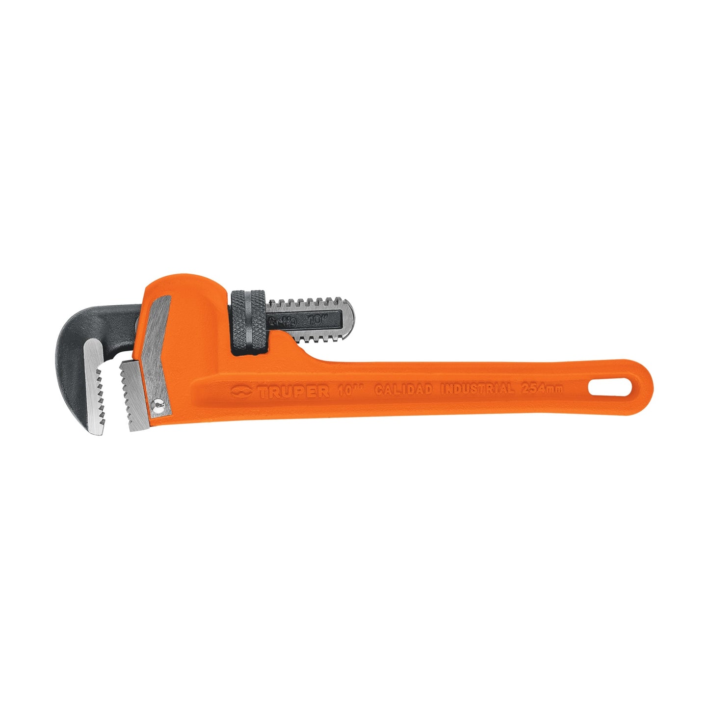 TRUPER - LLAVE STILSON 10" CUERPO ROBUSTO DE HIERRO DÚCTIL